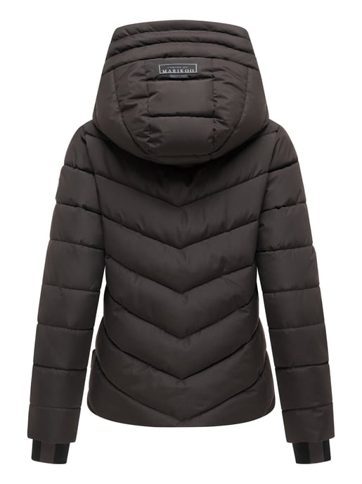 Marikoo Damen Steppjacke Samuiaa – warm, modern & mit abnehmbarer Kapuze - Image 3