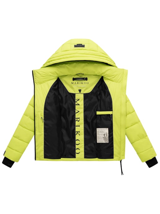 Marikoo Damen Steppjacke Samuiaa – warm, modern & mit abnehmbarer Kapuze - Image 5