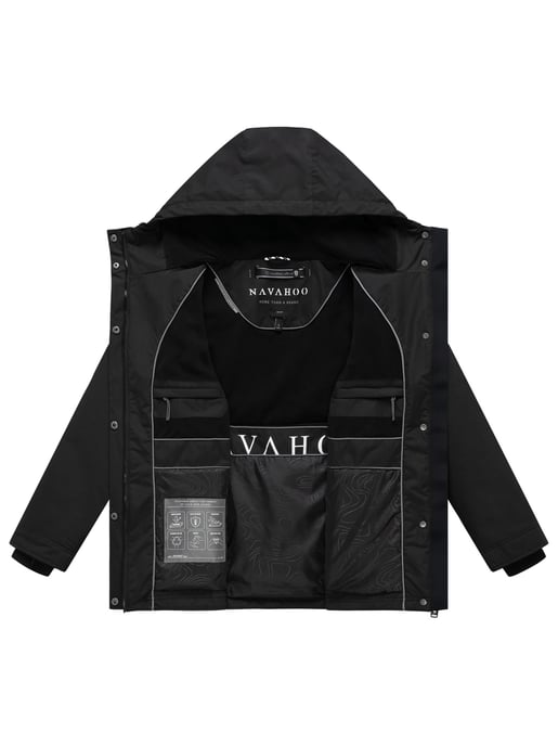 Navahoo Nibellaa Parka mit Kapuze für Damen - Schwarz - Image 4