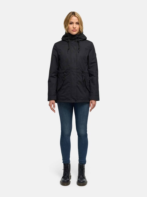Navahoo Nibellaa Parka mit Kapuze für Damen - Schwarz - Image 5