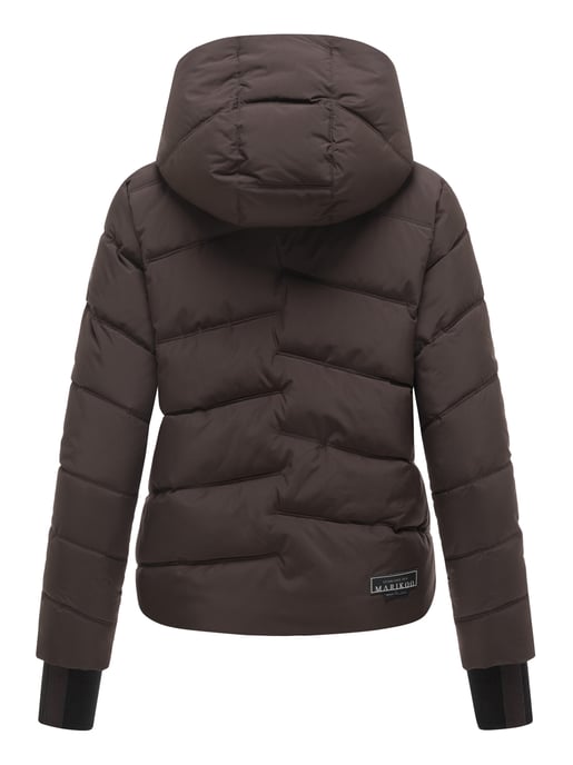 Marikoo Damen Steppjacke Yukanii mit Kapuze & femininer Passform - Image 4