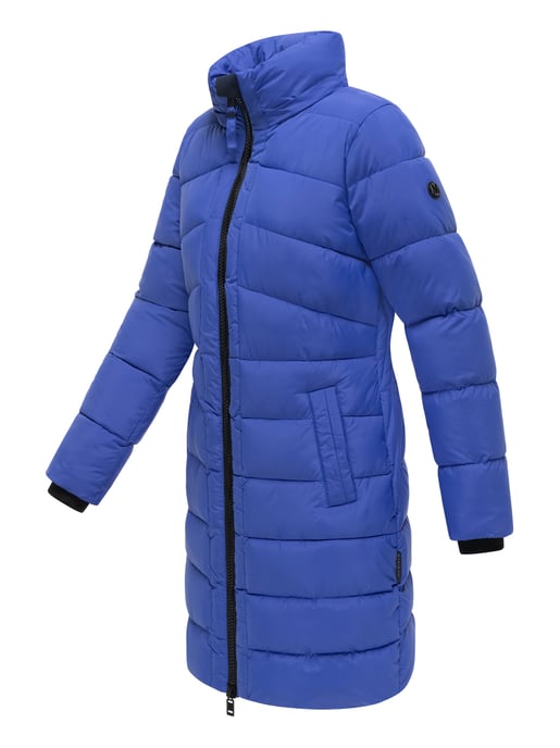 Marikoo Damen Wintermantel Kaltnäschen mit abnehmbarer Kapuze - Image 4