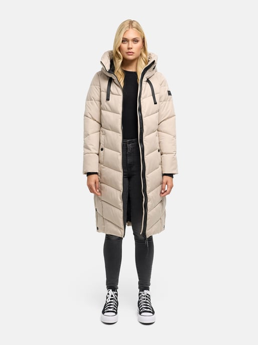 Navahoo Schmatzibär Damen Winter Steppmantel – warm & elegant - Image 6