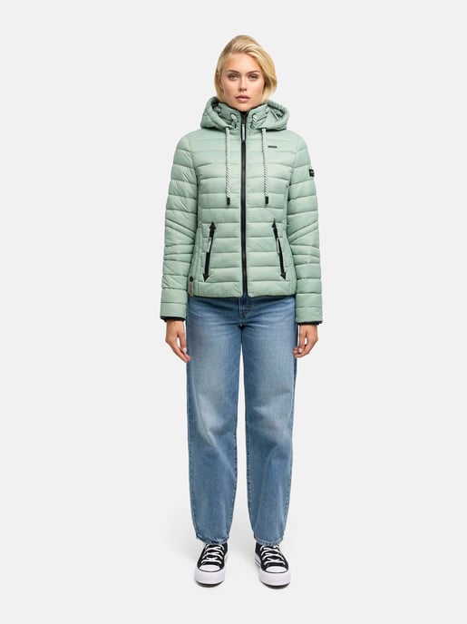 Navahoo Damen Steppjacke Lulana – Leicht, Stylisch & Abnehmbare Kapuze - Image 5