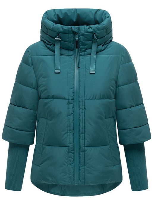 Navahoo Damen Winter Steppjacke Lotusherz XIV – warm, funktional & urban - Image 2