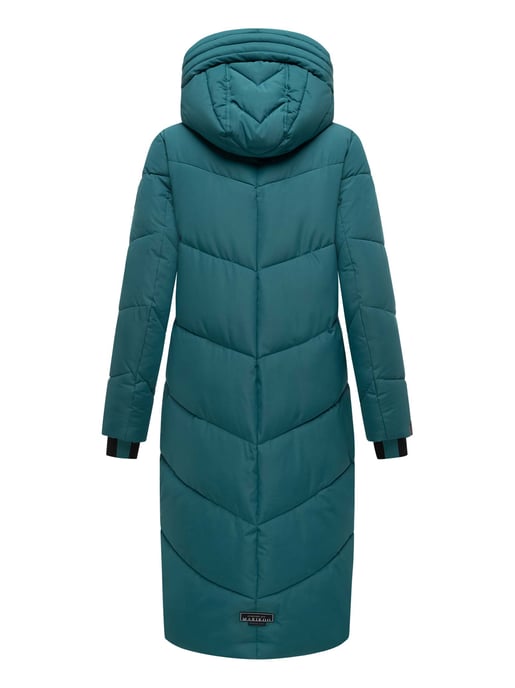 Marikoo Damen Winterjacke Nadaree – lang, warm & mit Kapuze - Image 5