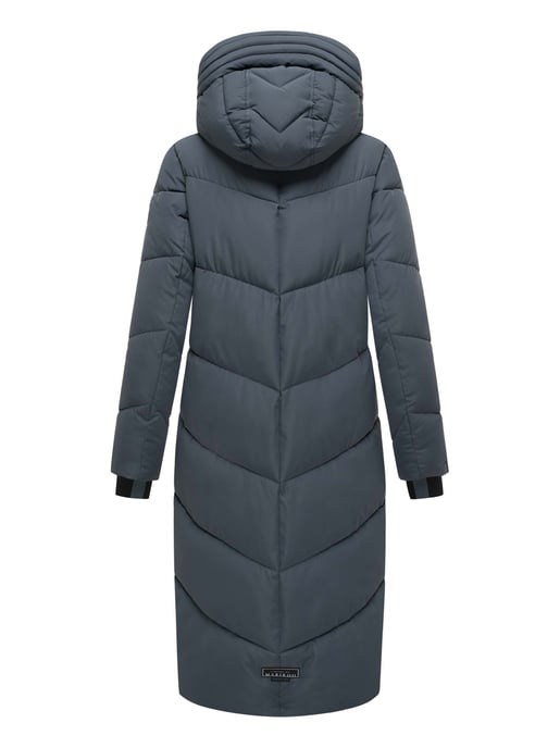 Marikoo Damen Winterjacke Nadaree – lang, warm & mit Kapuze - Image 5