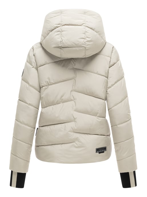 Marikoo Damen Steppjacke Yukanii mit Kapuze & femininer Passform - Image 4