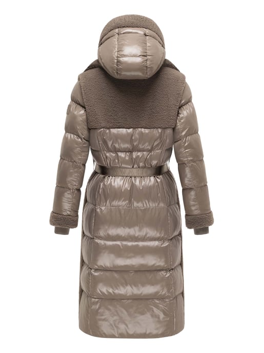 Navahoo Damen Teddymantel Kuscheltraum mit 2-in-1 Stepp-Innenteil - Image 3