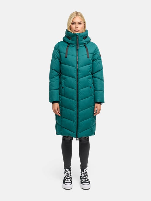 Navahoo Schmatzibär Damen Winter Steppmantel – warm & elegant - Image 6