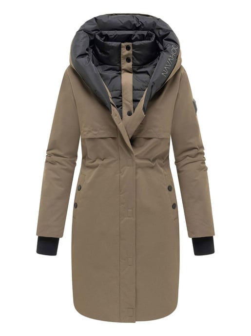 Navahoo Damen Winterjacke Snowelf – Leicht & Warm mit Magnetverschluss - Image 2