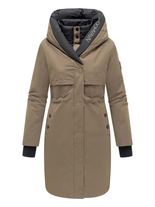 Navahoo Damen Winterjacke Snowelf – Leicht & Warm mit Magnetverschluss - Image 3