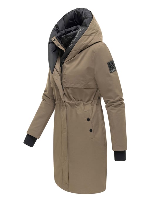 Navahoo Damen Winterjacke Snowelf – Leicht & Warm mit Magnetverschluss - Image 4