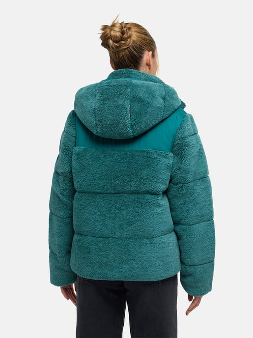 Marikoo Damen Teddy Puffer Jacke mit Kapuze & Reißverschluss – Kaguraa - Image 1