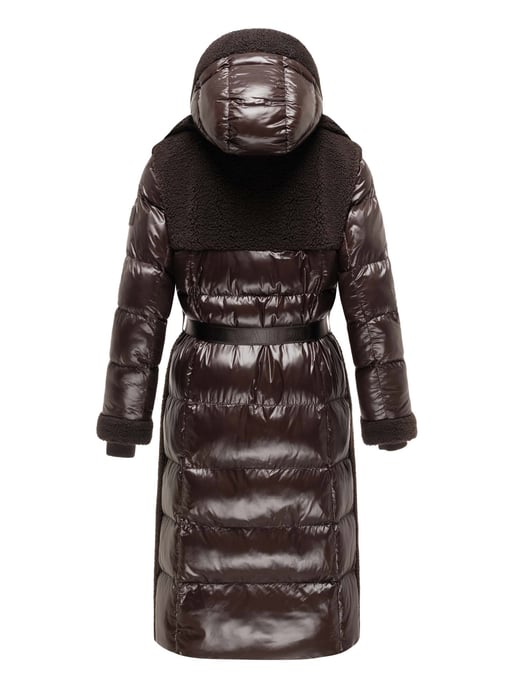Navahoo Damen Teddymantel Kuscheltraum mit 2-in-1 Stepp-Innenteil - Image 3
