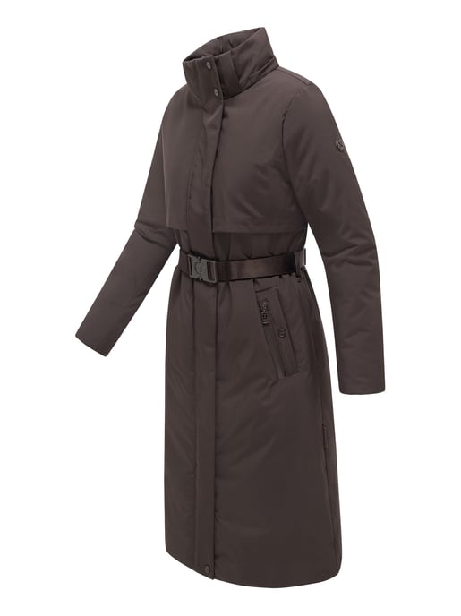 Navahoo Damen Winterparka WALDBUMMLER – wetterfest & stilvoll mit Taillengürtel - Image 3