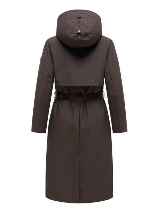 Navahoo Damen Winterparka WALDBUMMLER – wetterfest & stilvoll mit Taillengürtel - Image 4