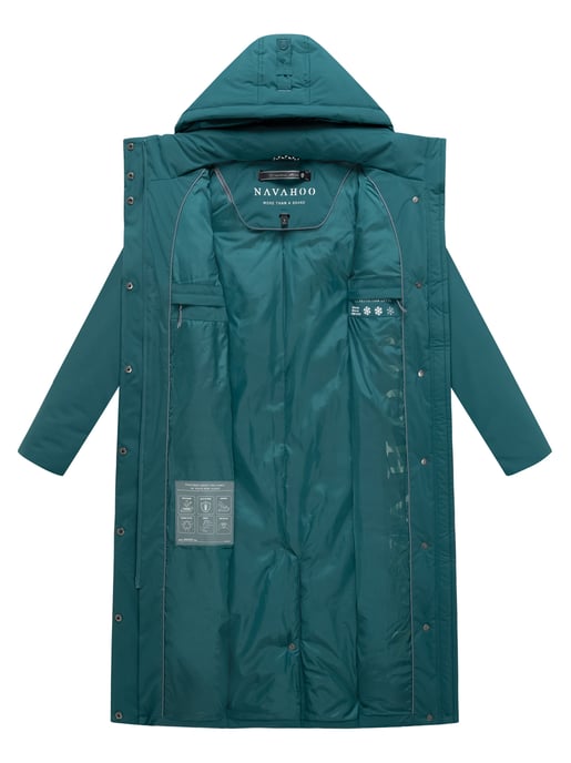 Navahoo Damen Winterparka WALDBUMMLER – wetterfest & stilvoll mit Taillengürtel - Image 5
