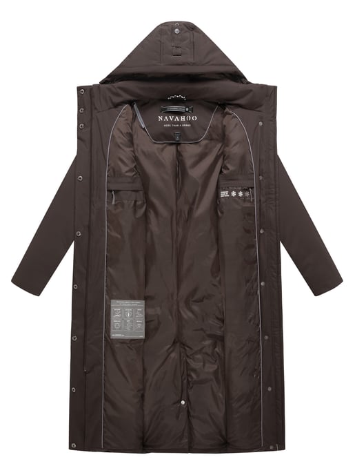 Navahoo Damen Winterparka WALDBUMMLER – wetterfest & stilvoll mit Taillengürtel - Image 5