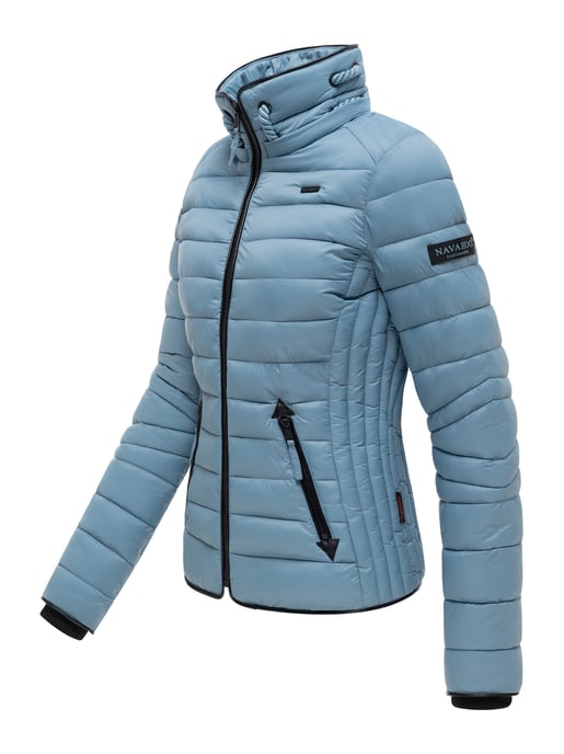 Navahoo Damen Steppjacke Lulana – Leicht, Stylisch & Abnehmbare Kapuze - Image 2
