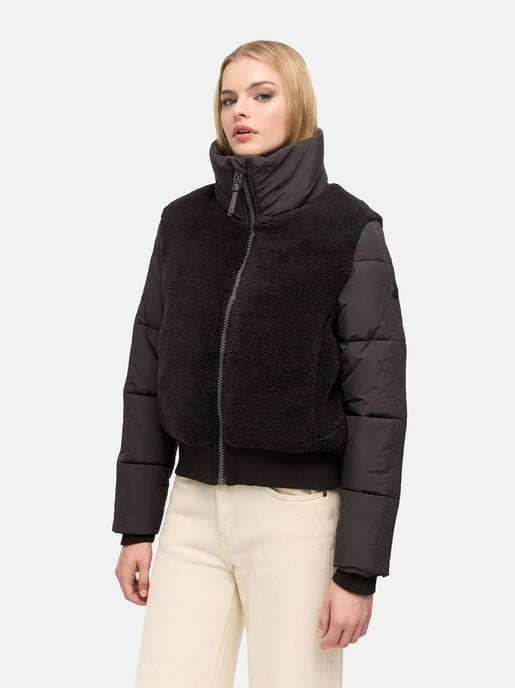 Navahoo Damen Winterjacke TEDDYZONE – trendig, warm & stylisch - Image 5