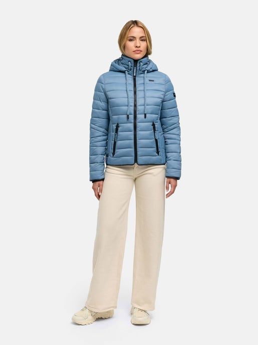 Navahoo Damen Steppjacke Lulana – Leicht, Stylisch & Abnehmbare Kapuze - Image 5