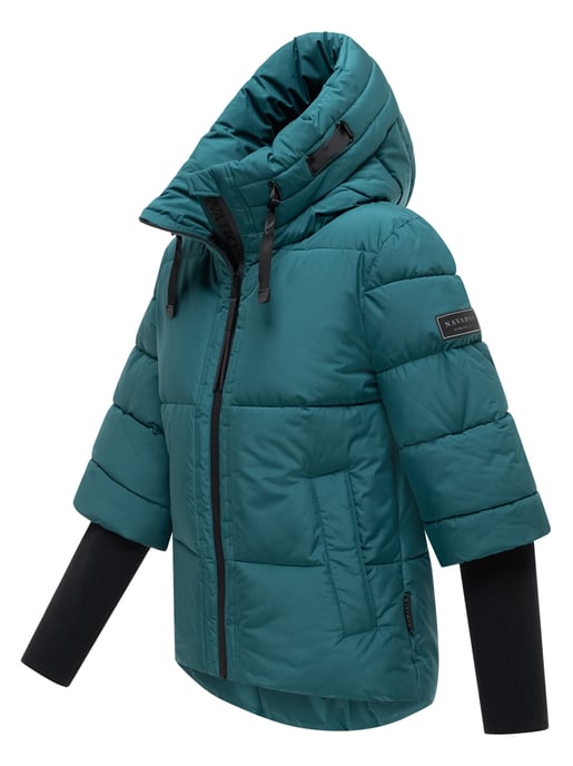 Navahoo Damen Winter Steppjacke Lotusherz XIV – warm, funktional & urban - Image 3