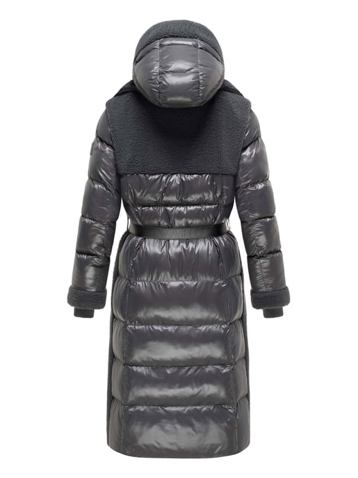 Navahoo Damen Teddymantel Kuscheltraum mit 2-in-1 Stepp-Innenteil - Image 3