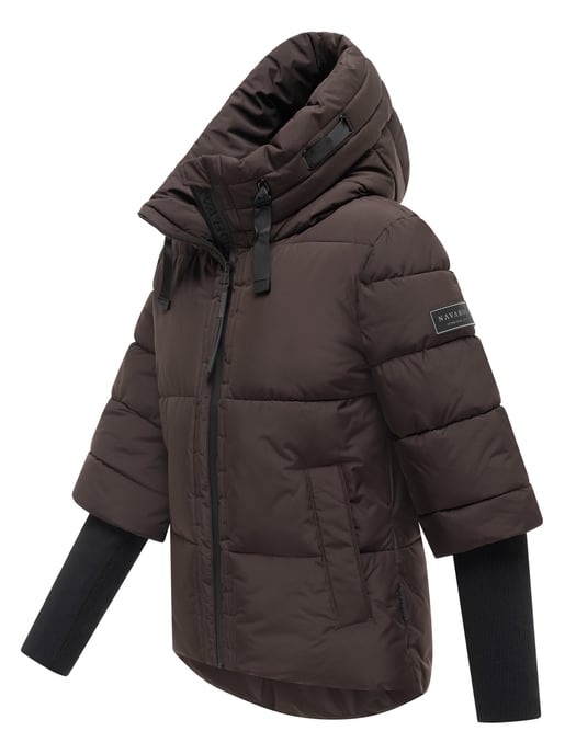 Navahoo Damen Winter Steppjacke Lotusherz XIV – warm, funktional & urban - Image 3