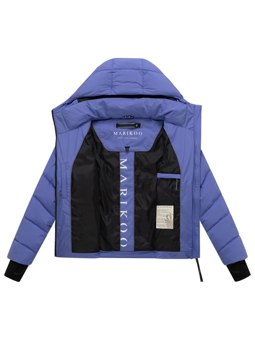Marikoo Damen Steppjacke Yukanii mit Kapuze & femininer Passform - Image 5