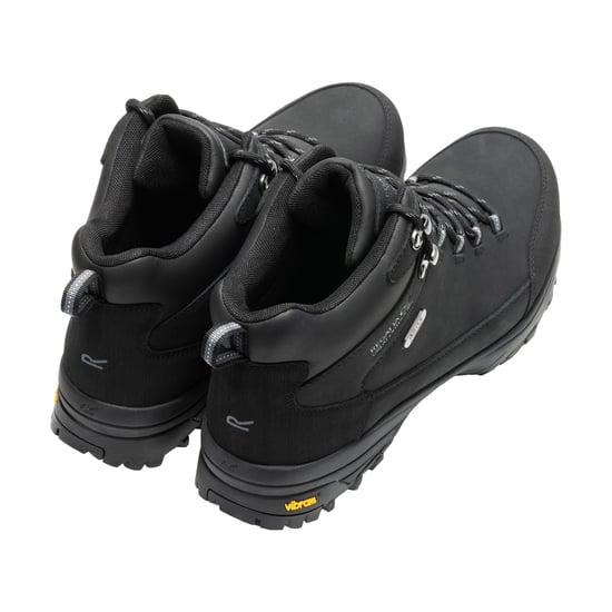 Regatta - "Burrell" Wanderstiefel für Herren, Leder (Schwarz) - Image 2