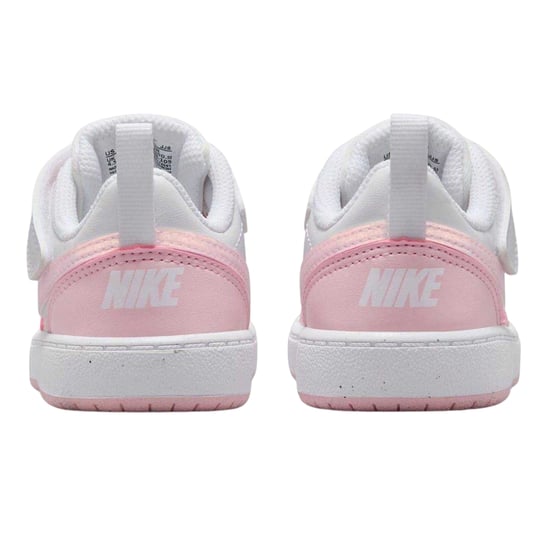 Nike - "Court Borough" Sneaker für Kinder, Leder (Weiß/Pink) - Image 2