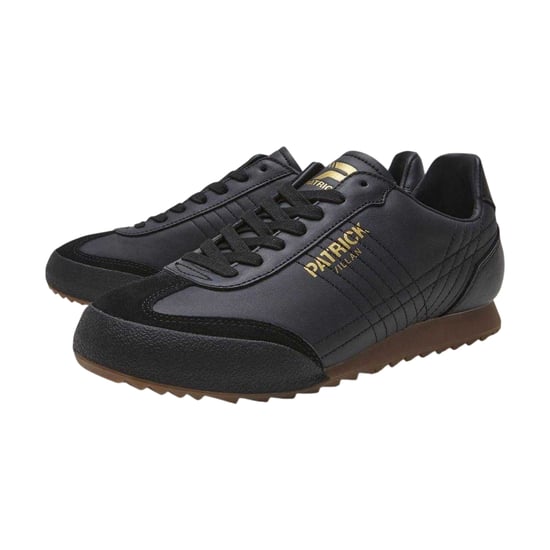 Patrick - "Villan" Sneaker für Herren, Leder (Schwarz) - Image 4