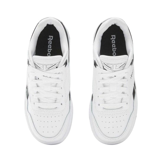 Reebok - "4000 II" "Barbie" Sneaker für Kinder, Leder (Weiß/Schwarz) - Image 3