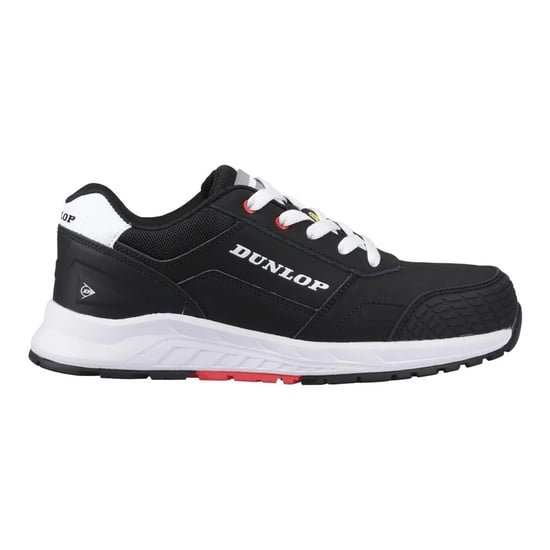 Dunlop - "Storm" Sicherheitsschuhe für Herren, Leder (Schwarz/Weiß/Rot) - Image 1