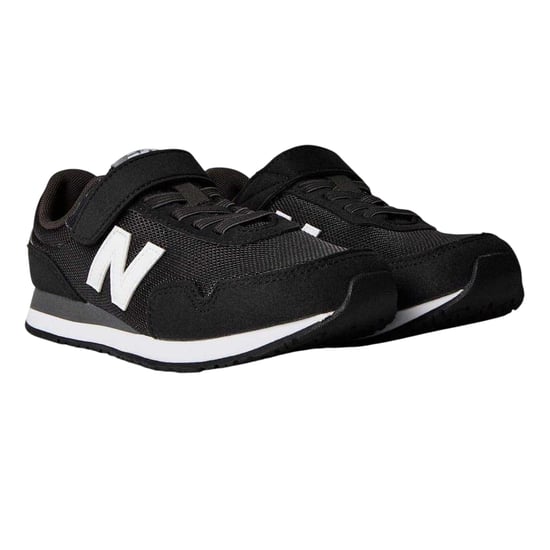 New Balance - "323" Sneaker für Kinder, Leder (Schwarz/Weiß) - Image 4