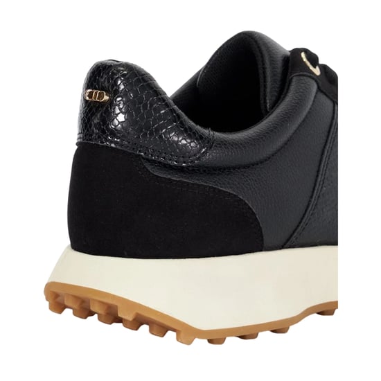 Dune London - Schlangenmuster Sneaker für Damen, Leder (Schwarz) - Image 2