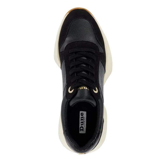 Dune London - Schlangenmuster Sneaker für Damen, Leder (Schwarz) - Image 3