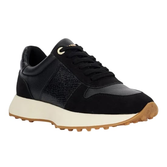 Dune London - Schlangenmuster Sneaker für Damen, Leder (Schwarz) - Image 4