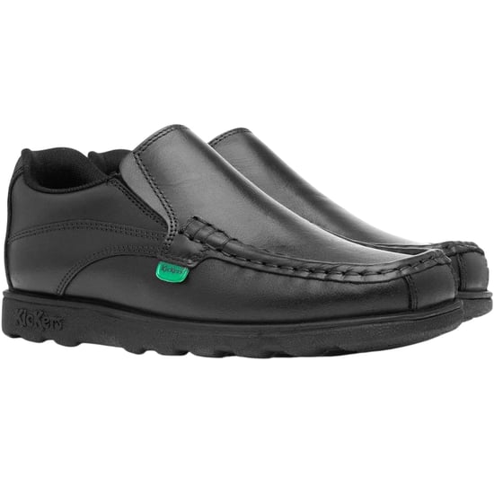 Kickers - "Fragma" Schuhe für Jungen, Leder (Schwarz) - Image 5