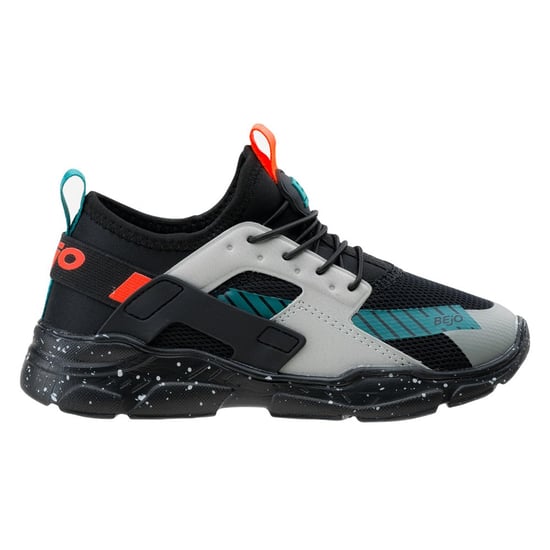 Bejo - Kinder Sneaker "Slikter" (Schwarz/Grau) - Image 1