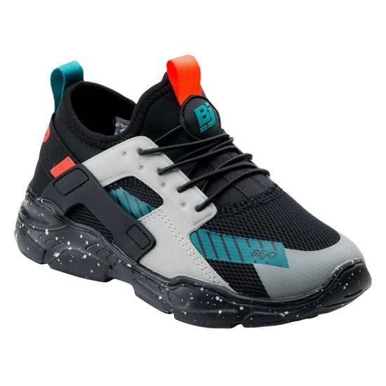 Bejo - Kinder Sneaker "Slikter" (Schwarz/Grau) - Image 3