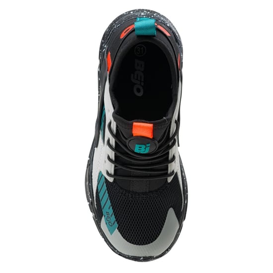 Bejo - Kinder Sneaker "Slikter" (Schwarz/Grau) - Image 4
