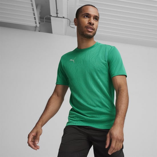Puma teamFinal Herren Grünes Training T-Shirt - Image 3