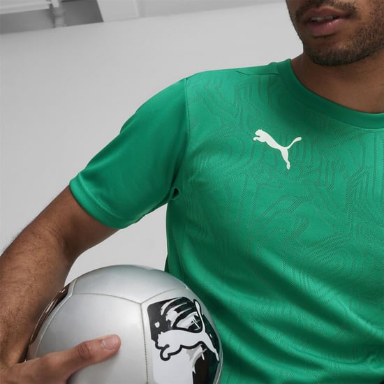 Puma teamFinal Herren Grünes Training T-Shirt - Image 5