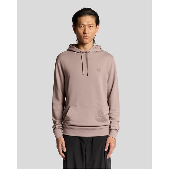 Lyle & Scott – Loopback-Kapuzenpullover aus superfeiner Baumwolle – Grau - Image 6