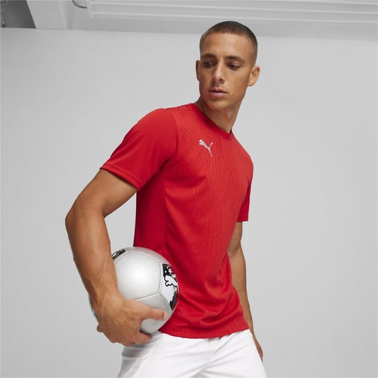 Puma TeamFinal Herren rotes T-Shirt - Image 3