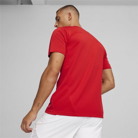 Puma TeamFinal Herren rotes T-Shirt - Image 5