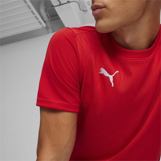 Puma TeamFinal Herren rotes T-Shirt - Image 6