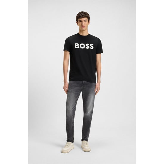 Boss Logo T-Shirt mit kurzen Ärmeln - Image 4